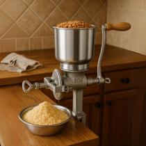 Moinho Moedor De Grãos E Cereais Manual Ferro Fundido
