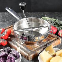 Moinho rotativo de alimentos de aço inoxidável para purê ou sopas - Ferramenta de cozinha para vegetais - HUOGUO