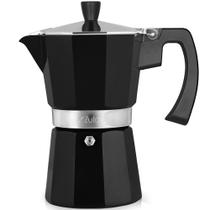 Moka Pot Espresso Zulay Premium 12 Xícaras - À Prova de Vazamentos - Preta