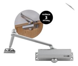 Mola Aérea Amortecedor Fecha Porta Automático NOVE54 Força 3 até 45kg Escritório Cozinha Oferta Fecha Sozinha