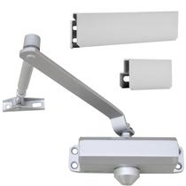 Mola Aérea Hidráulica F2 Suporte Porta De Vidro Até 45kg Prata