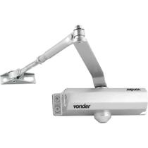 Mola Aérea para Porta para Fechamento Automático Até 80cm Prata Vonder Mola Aérea para Porta para Fechamento Automático Até 80cm Prata Vonder