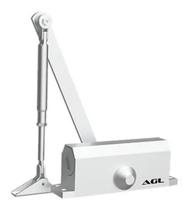 Mola aérea para portas força 2 até 45kg al45 agl - prata