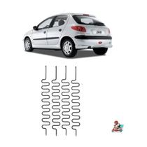 Mola Assento Banco Dianteiro Peugeot 206 207 Kit 4 Peças