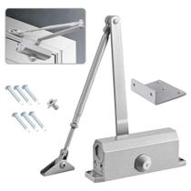 Mola Automática Fechador Porta Vidro Madeira Aluminio Abre Fecha 65kg Casa Sala Escritório