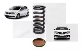 Mola Da Tulipa Do Eixo Ld Renault Sandero C/tampa Apoio