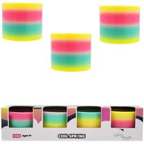 Mola de bobina de plástico The Dreidel Company brilha no escuro