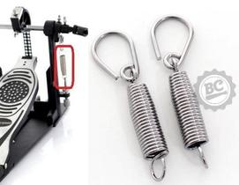 Mola de Pedal de Bumbo Liverpool Kit com 2 Molas com Elo compatível com a maioria dos pedais