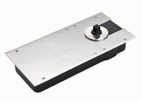 Mola de Piso P310 para Porta de Vidro Potência Fixa F2 Eixo SM Inox Polido Soprano