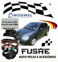 Mola De Suspensão Traseira(O PAR) Reforçada Corsa Sedan G2(Movido a GNV) 03/12 - CINDUMEL Mola De Suspensão Traseira(O PAR) Reforçada Corsa Sedan G2(Movido a GNV) 03/12 - CINDUMEL