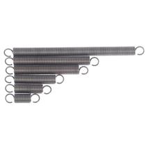 Mola De Tensão De Aço Inoxidável Com Gancho Extensível, Comprimento De 30mm a 1200mm, Diâmetro Do Mola De Tensão De Aço Inoxidável Com Gancho Extensível, Comprimento De 30mm a 1200mm, Diâmetro Do