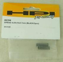 Mola do freio 4x5x20mm (2pçs) de automodelo hpi72367 Mola do freio 4x5x20mm (2pçs) de automodelo hpi72367