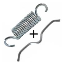 Mola Jump 8 cm 32 unidades + 16 Ganchos Mola Jump 8 cm 32 unidades + 16 Ganchos