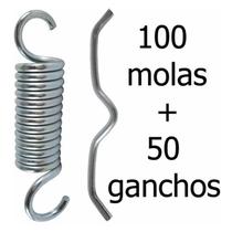 Mola Jump 8 cm Kit 100 unidades + 50 Ganchos Mola Jump 8 cm Kit 100 unidades + 50 Ganchos