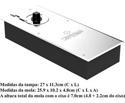 Mola Piso Porta Vidro Potência Fixa Santa Marina Portas Até