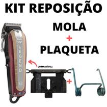 Mola + Plaqueta Kit Reposição P Máquina Legend Cordless