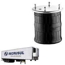 Mola Pneumatica Eixo Carreta Recrusul Sem Base