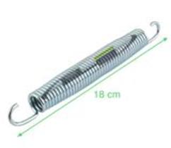 Molas Para Cama Elástica Kit C/ 10 Peças 18 Cm Molas Para Cama Elástica Kit C/ 10 Peças 18 Cm