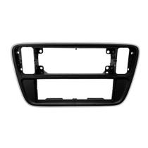 Mold painel central vw 1 din up 14/19 preto c/ friso branco