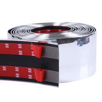 Moldagem automotiva de acabamento cromado SBWLKJ 8m Universal Moldagem automotiva de acabamento cromado SBWLKJ 8m Universal