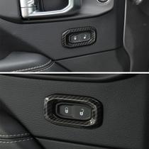 Moldagem de acabamento da tampa do botão do interruptor de fechadura da porta para Jeep Wrangler Moldagem de acabamento da tampa do botão do interruptor de fechadura da porta para Jeep Wrangler