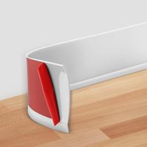 Moldagem de rodapé POPAKAN flexível autoadesiva 10x4cm