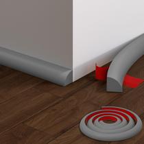 Moldagem redonda flexível PATTENGO 1m Rubber Grey Moldagem redonda flexível PATTENGO 1m Rubber Grey