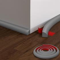 Moldagem redonda flexível PATTENGO 4m Rubber Grey Moldagem redonda flexível PATTENGO 4m Rubber Grey