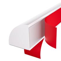 Moldagem redonda flexível Risunpet de 0,5 x 0,5 polegadas de borracha