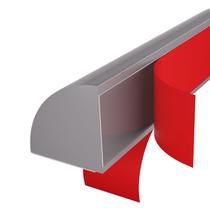 Moldagem redonda quadrada flexível Risunpet 3,8 cm x 3,8 cm Moldagem redonda quadrada flexível Risunpet 3,8 cm x 3,8 cm