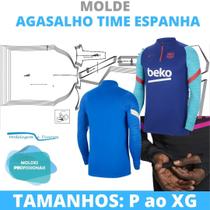 Molde agasalho time espanha, modelagem&diversos, correios