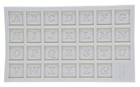 Molde Alfabeto na Caixa Linha Pasta Artesanato