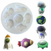 Molde Astronauta 6 Elementos Molde Astronauta 6 Elementos