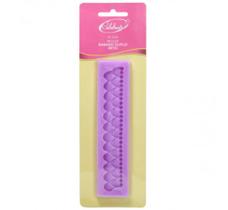 Molde Babado Duplo Reto