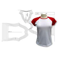 MOLDE babylook raglan infantil, MODELAGEM&DIVERSOS, CORREIOS