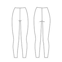 Molde base malha para legging sem costura lateral tamanho 36 ao 54 by Wania Machado Molde base malha para legging sem costura lateral tamanho 36 ao 54 by Wania Machado