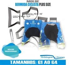Molde Bermuda Ciclismo, Modelagem&Diversos, G1/G4, Correios