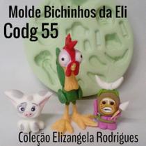 Molde Bichinhos da Eli cod 55 - coleção Elizangela Rodrigues