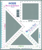 Molde Blocos de Patchwork - 1912