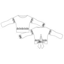 Molde blusa com costas abertas tamanho PP ao EXG by Maísa Rasche