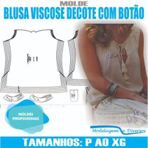 Molde blusa pala renda, modelagem&diversos, p-xg, correios