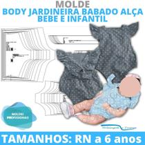Molde body jardineira babados,modelagem&diversos, correios