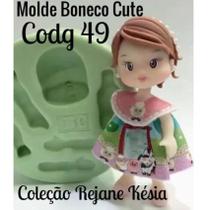 Molde Bonecos Cute cod 49 - coleção Rejane Késia