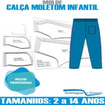 Molde Calça De Moletom Infantil, Modelagem&Diversos, Tamanhos 2 a 14 anos Molde Calça De Moletom Infantil, Modelagem&Diversos, Tamanhos 2 a 14 anos