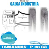 Molde Calca Fabrica, Industria, Modelagem&Diversos, Tamanhos Pp Ao G3