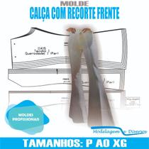 Molde calça flare, modelagem&diversos, p ao xg, correios