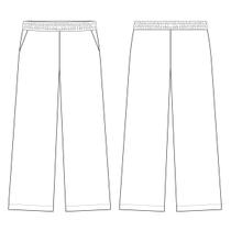 Molde calça moletom bolso faca tamanho PP ao EXG by Maísa Rasche