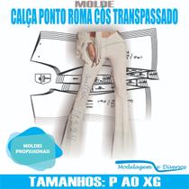 Molde calça ponto roma, modelagem&diversos, p-xg, correios Molde calça ponto roma, modelagem&diversos, p-xg, correios