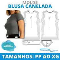 Molde camiseta canelada, modelagem&diversos, correios