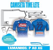 Molde camiseta lete, modelagem&diversos, p-xg, correios